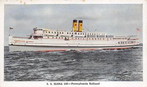 SS Elisha lee Pennsylvania Railroad Steamer Ship 