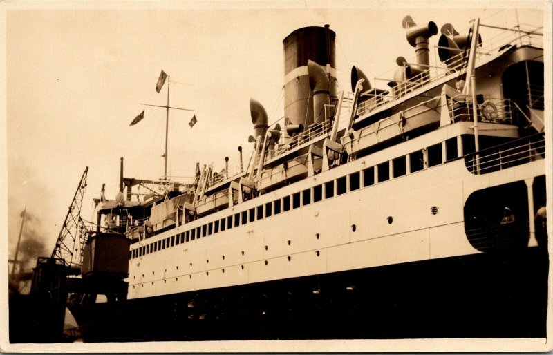 RPPC Postcard Steamship Pan America Munson Line US to South America 1930s M58