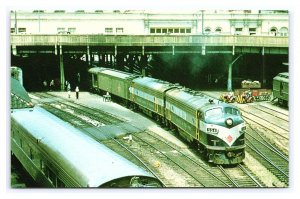 The Crescent Limited Streamliner Atlanta Terminal Postcard Railroad Train