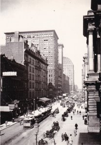 Illinois Chicago Randolph Street Circa 1900