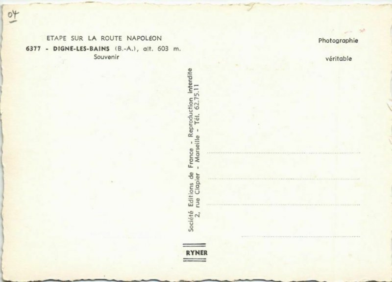 Cpm Digne-les-Bains scenes (1209296) 