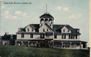 Postcard Hotel Lake Breeze Canton PA