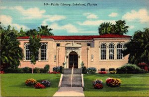 Florida Lakeland Public Library Curteich