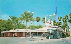 1950s Macs Steak House Coffee Shop Blythe California roadside Watts postcard 769
