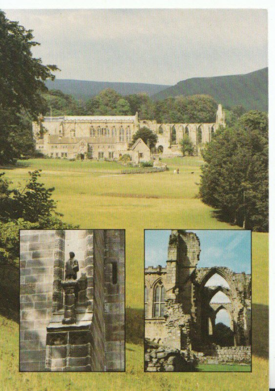 Yorkshire Postcard - Views of Bolton Priory - Ref TZ8757