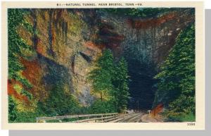 Bristol, Virginia/VA Postcard, Natural Tunnel, Near Mint!