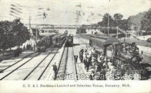 G R and I Northland Limited Trains, Petoskey, MI, USA Train Railroad Station ...