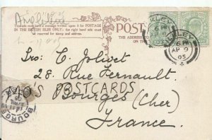 Genealogy Postcard - Jolivet - Rue Fernault - Bourges [Cher] - France  Ref 9695A