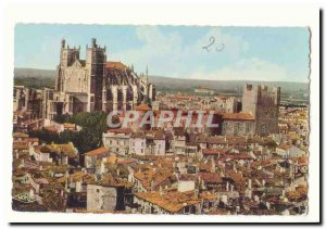 Narbonne Old Postcard General view