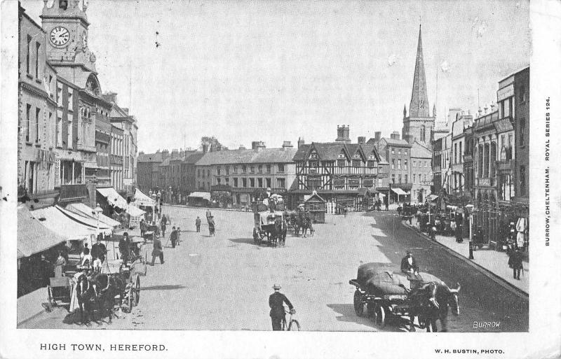 BR70367 high town hereford chariot  uk