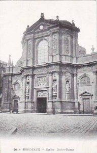 France Bordeaux Eglise Notre Dame