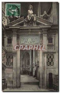 Paris (5th) Old Postcard Saint Etienne du Mont Gate Jube