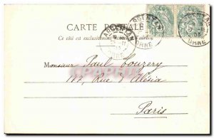 Old Postcard Alencon L Eglise St Germain