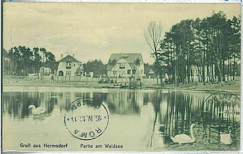 25911 - postcards VINTAGE POSTCARD: GERMANY Germany - Hermsdorf 1913-