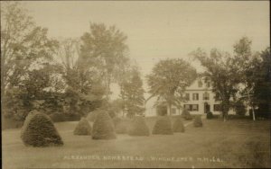 Winchester NH Alexander Homestead c1915 Real Photo Postcard