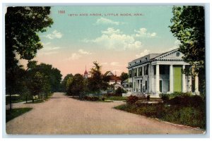 c1920's 18th And Arch Residences House Little Rock Arkansas AR Unposted Postcard