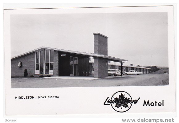 RP: Laura Second Motel , MIDDLETON , Nova Scotia , Canada , 1950s