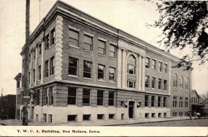 Iowa Des Moines Y W C A Buildingg 1914