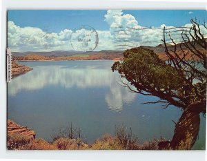 Postcard Blue Mesa Reservoir, Western Colorado