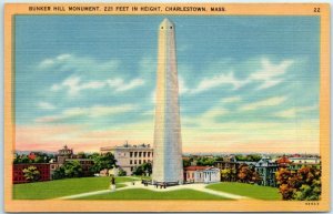 M-9041 Bunker Hill Monument Charleston Massachusetts