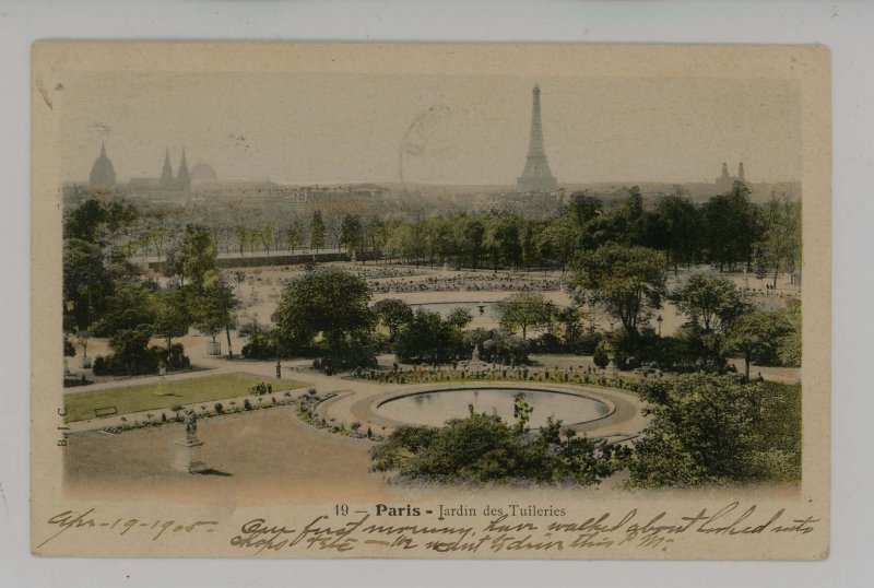 France - Paris. Tuileries Gardens