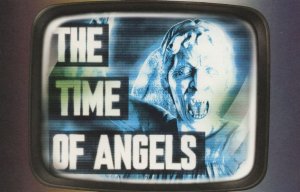 Dr Who The Time Of Angels Old Television Set Advertising Postcard