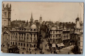 England Postcard View from Hippodrome Bristol 1923 Vintage RPPC Photo