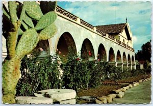 Postcard - Restored California Mission, Santa Ines - Solvang, California