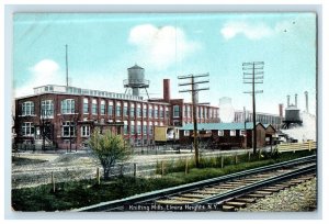 c1910's Knitting Mills Elmira Heights New York NY Unposted Antique Postcard