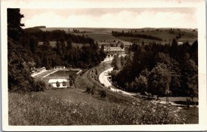 Czech Republic Teplice nad Metuji Koupaliste Hradec Kralove Vintage RPPC C069