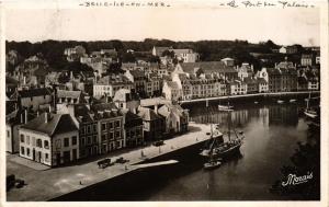 CPA BELLE-ILE-en-MER (Morbihon) - Vue générale du Port du Palais (293602)