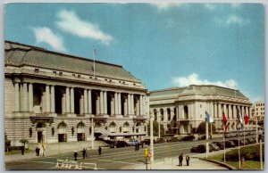 San Francisco California 1950s Union Oil Ad Postcard Opera House