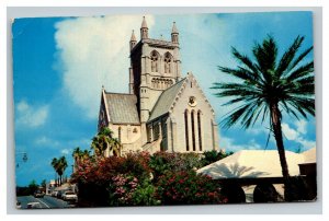 Vintage 1977 Postcard Bermuda Roman Catholic Cathedral Church Hamilton Bermuda