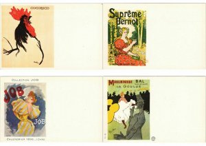 ART NOUVEAU & ART DECO ADECA NEUDIN 150 REPRINT MODERN Postcard (L3716)