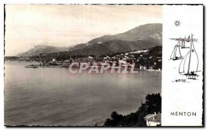 Menton - Vue Generale - Old Postcard