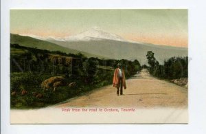 424449 Spain Canary Islands Tenerife peak from road to Orotava Vintage postcard