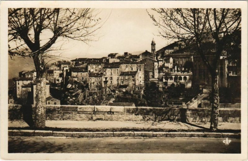 CPA Sartene vue prise de la Route de Bonifacio CORSICA (1078034)