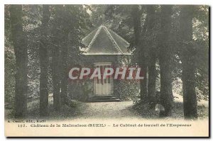 Old Postcard Chateau de Malmaison Rueil Emperor the Study