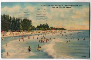 FL - Surf Bathing at Clearwater Beach
