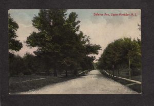 NJ Bellevue Ave Upper Montclair New Jersey 1910 View Postcard Road Trees