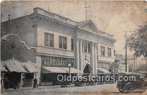 First National Bank Building Walnut Creek, CA, USA Postal Used Unknown 