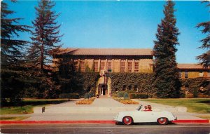 1950s Fresno California State College Porsche occupation Postcard 24-10971
