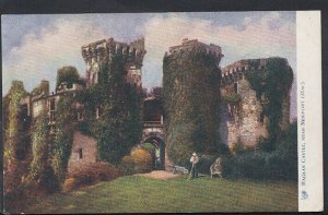 Wales Postcard - Artist View of Raglan Castle, Near Newport   RS5199
