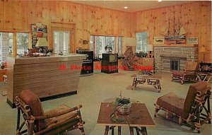 MA, Fall River, Massachusetts, Young's Tourist Court Motel, Lobby Interior, DP