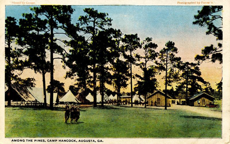 U.S. Military. Camp Hancock, Augusta, GA