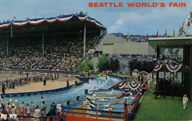 WA - Seattle, 1962. Seattle World's Fair (Century 21 Exposition). Memorial St...