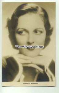 b3249 - Film Actress - Dorothy Burgess - postcard by Film Weekly