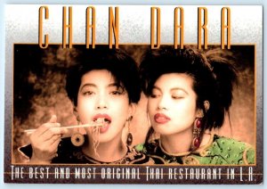 LOS ANGELES, California CA ~ Advertising CHAN DARA Thai Restaurant 4x6 Postcard