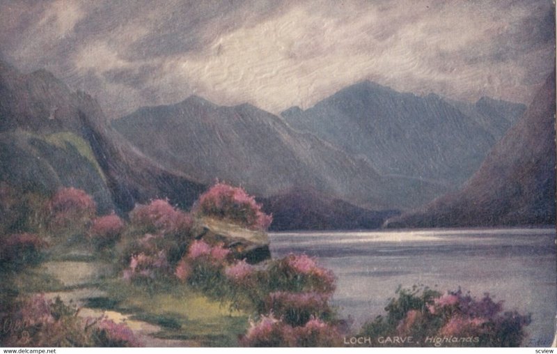 LOCH GARVE, Highlands, 1900-10s, TUCK 7972