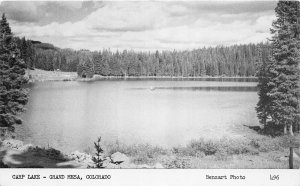 J19/ Grand Mesa Colorado Postcard c1940s Carp Lake Benzart Photo 8